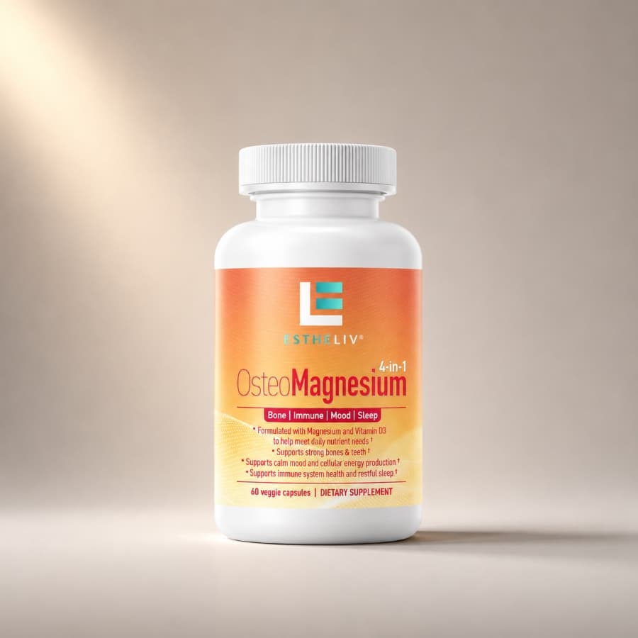 OsteoMagnesium 4-in-1 supplement bottle